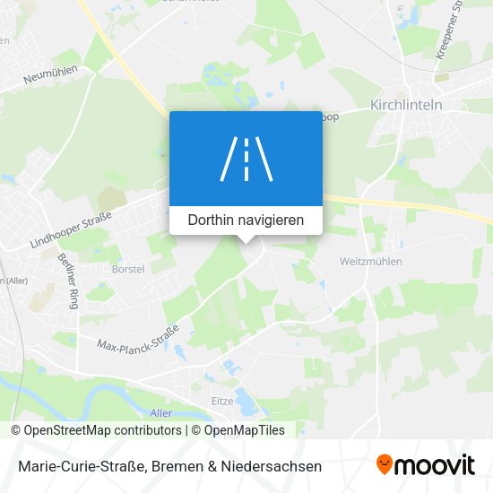 Marie-Curie-Straße Karte