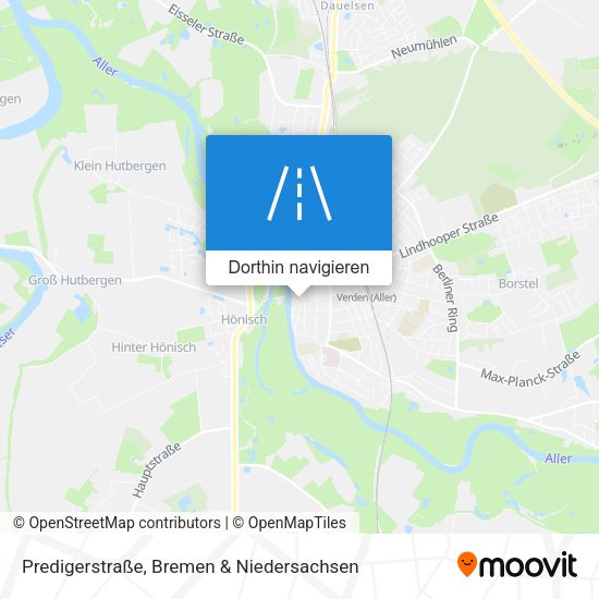 Predigerstraße Karte