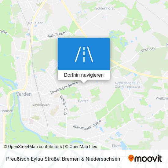 Preußisch-Eylau-Straße Karte