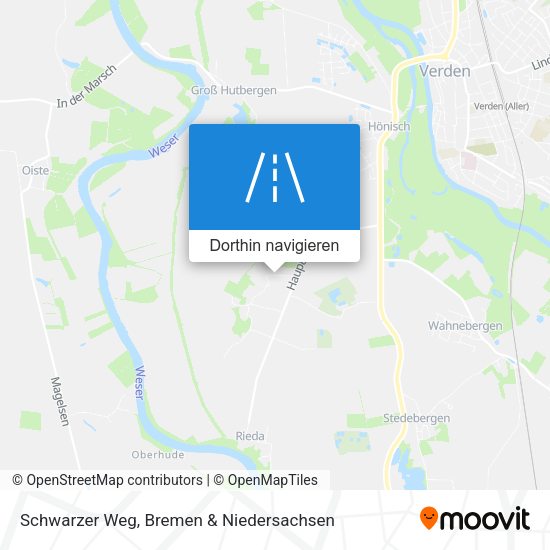 Schwarzer Weg Karte