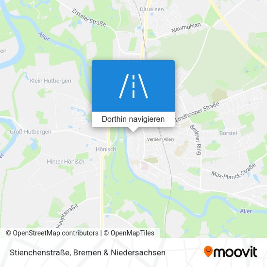 Stienchenstraße Karte