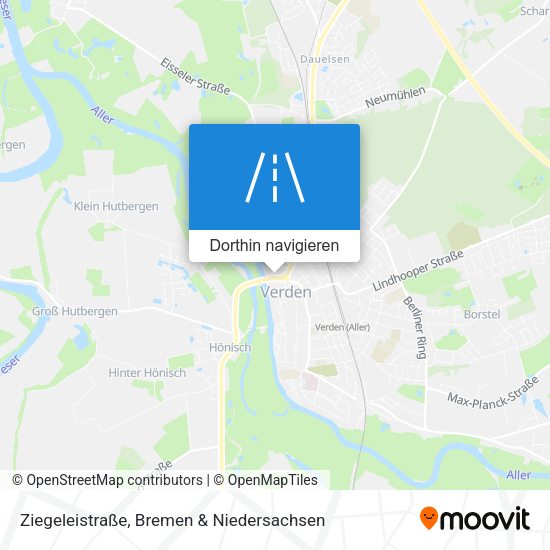 Ziegeleistraße Karte