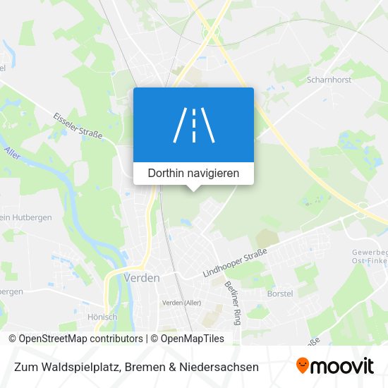 Zum Waldspielplatz Karte