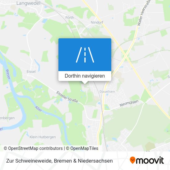 Zur Schweineweide Karte