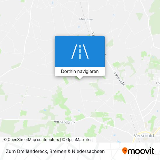 Zum Dreiländereck Karte