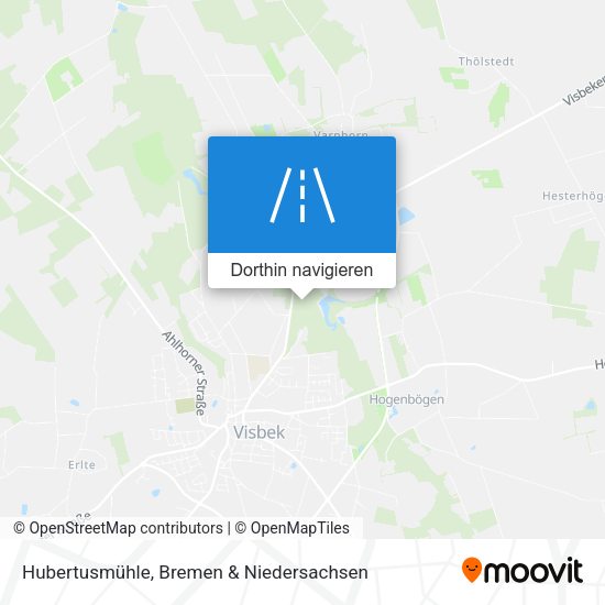 Hubertusmühle Karte