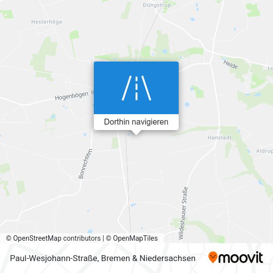 Paul-Wesjohann-Straße Karte