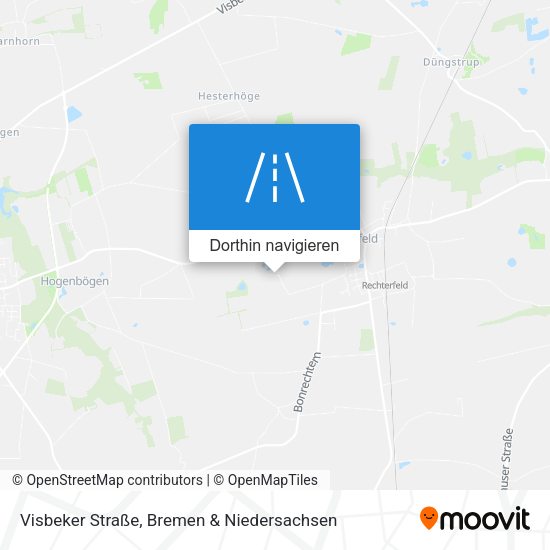 Visbeker Straße Karte