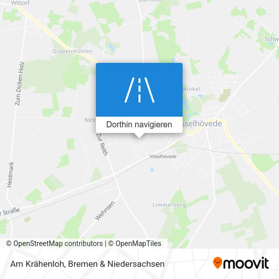 Am Krähenloh Karte