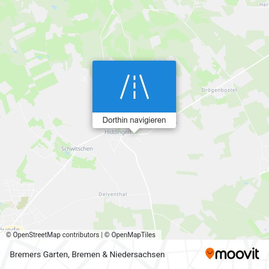 Bremers Garten Karte