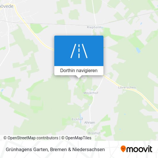 Grünhagens Garten Karte