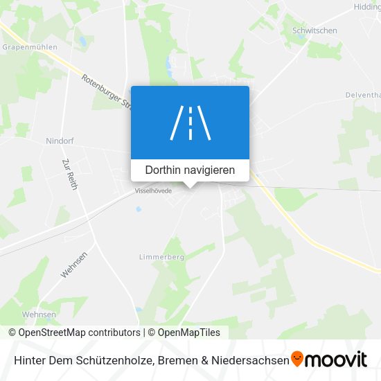 Hinter Dem Schützenholze Karte