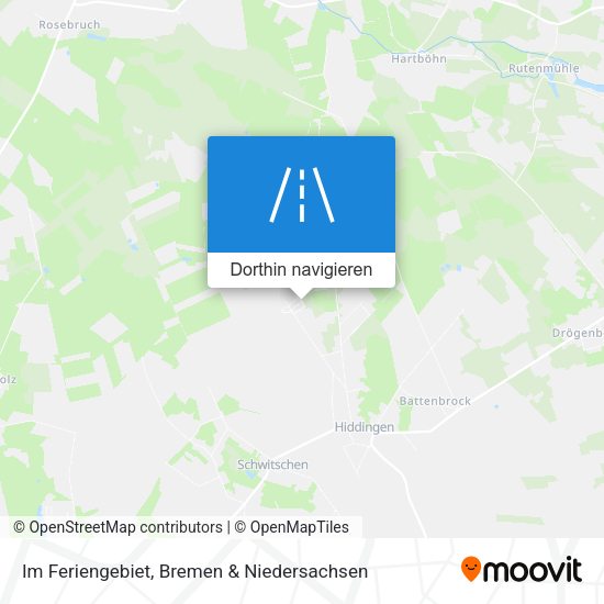 Im Feriengebiet Karte