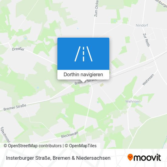 Insterburger Straße Karte