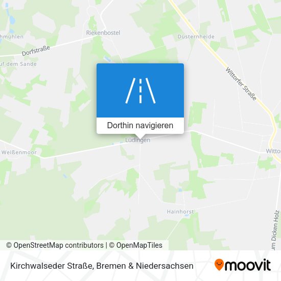Kirchwalseder Straße Karte