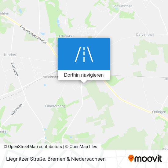 Liegnitzer Straße Karte