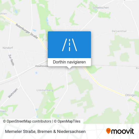 Memeler Straße Karte