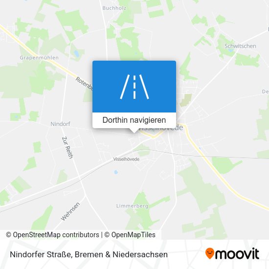 Nindorfer Straße Karte