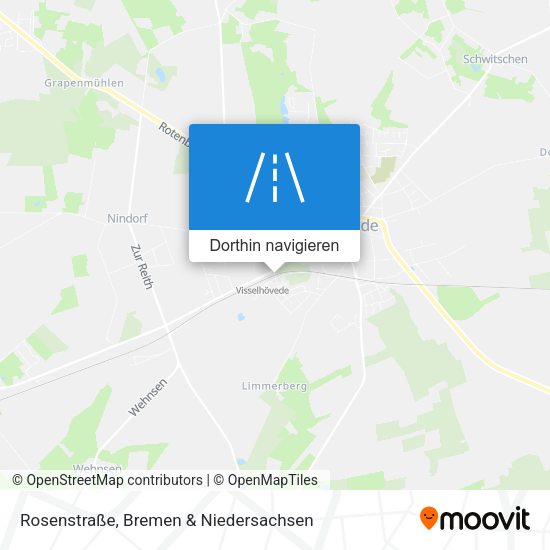Rosenstraße Karte
