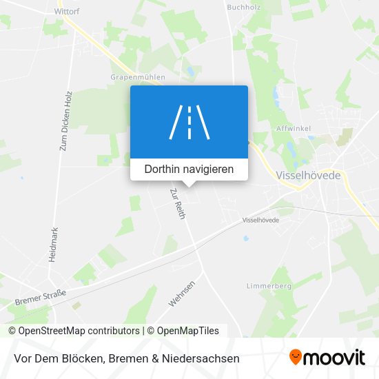 Vor Dem Blöcken Karte