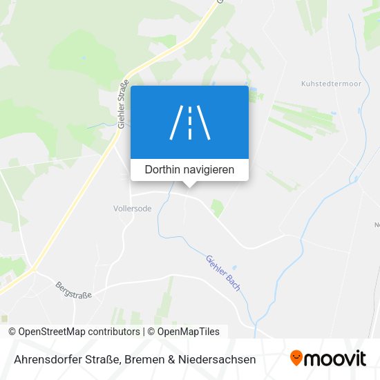 Ahrensdorfer Straße Karte