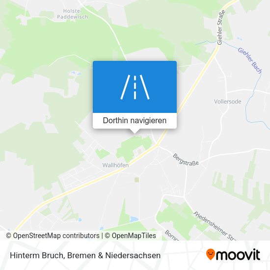 Hinterm Bruch Karte