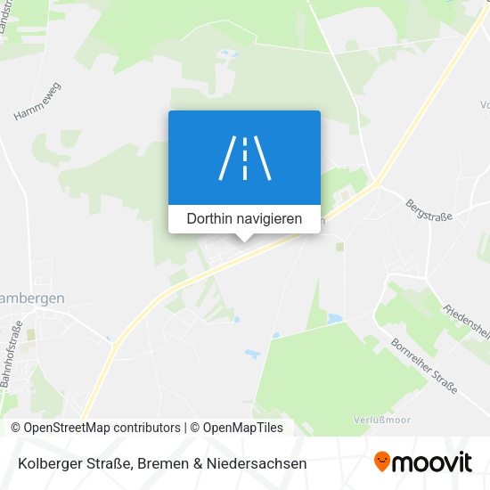 Kolberger Straße Karte