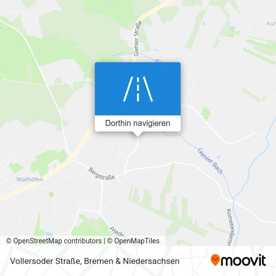 Vollersoder Straße Karte