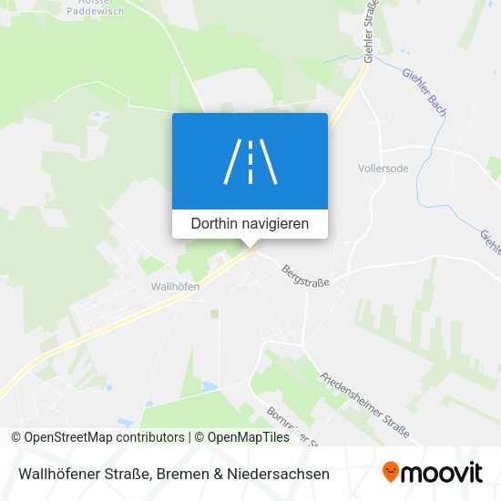 Wallhöfener Straße Karte