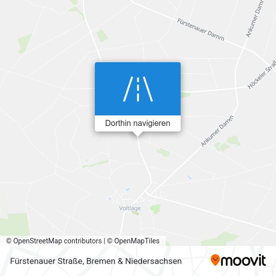 Fürstenauer Straße Karte