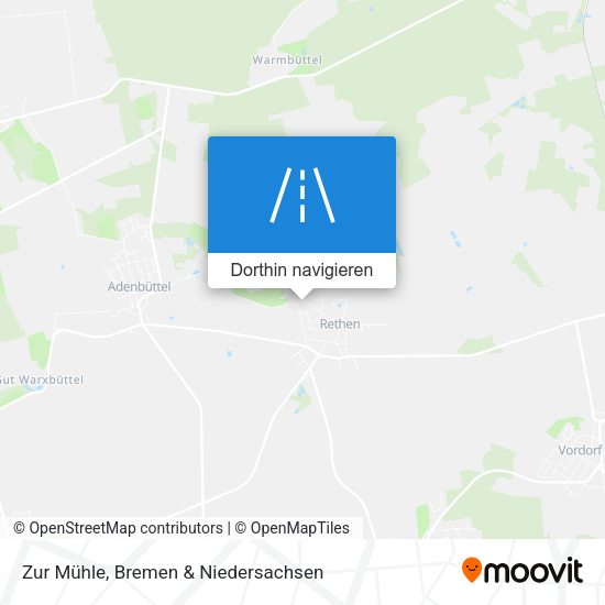 Zur Mühle Karte