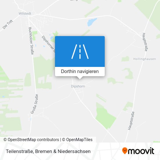 Teilenstraße Karte