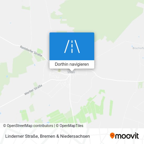 Linderner Straße Karte