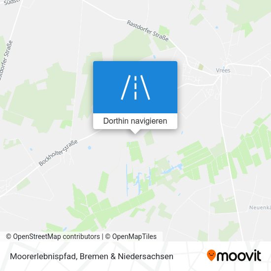 Moorerlebnispfad Karte