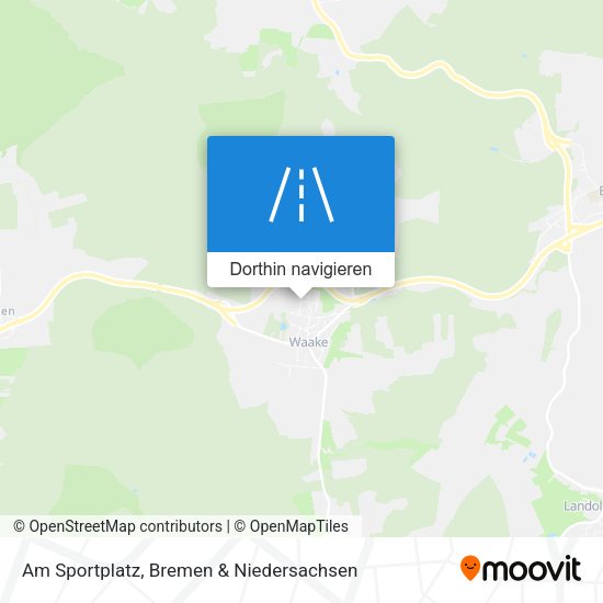 Am Sportplatz Karte