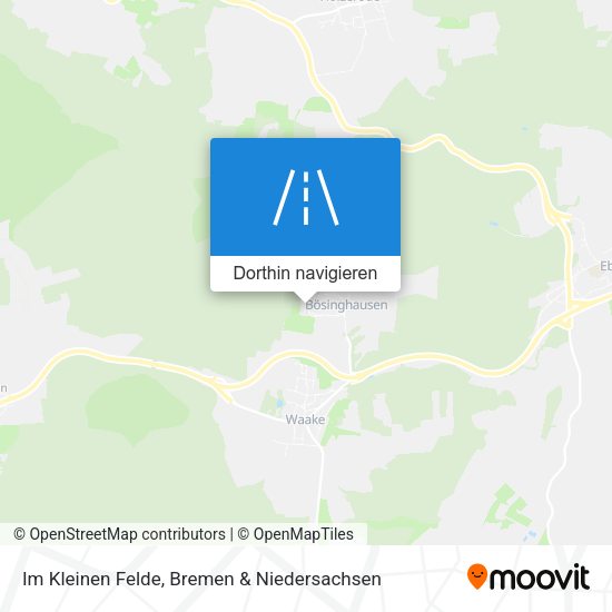 Im Kleinen Felde Karte