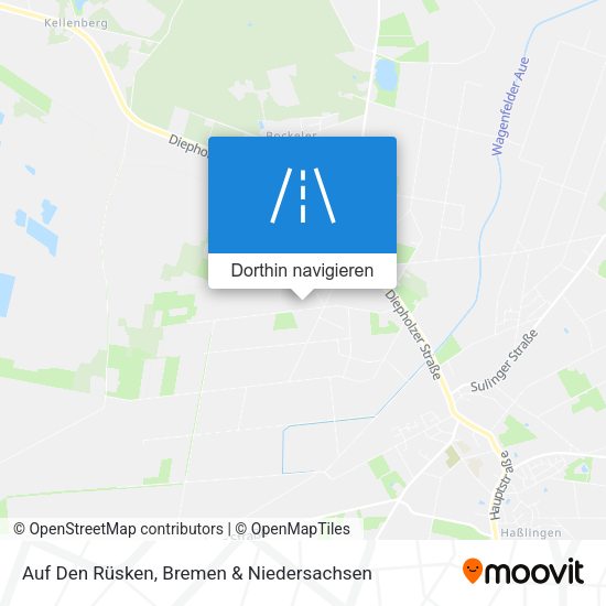 Auf Den Rüsken Karte