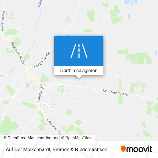 Auf Der Molkenhardt Karte
