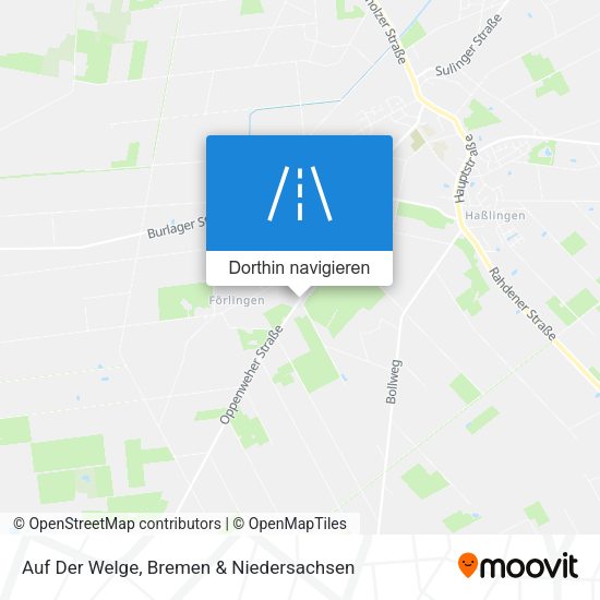 Auf Der Welge Karte