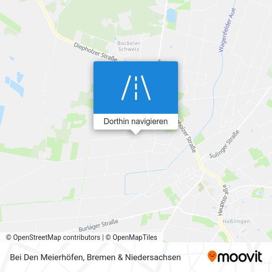 Bei Den Meierhöfen Karte