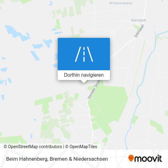 Beim Hahnenberg Karte