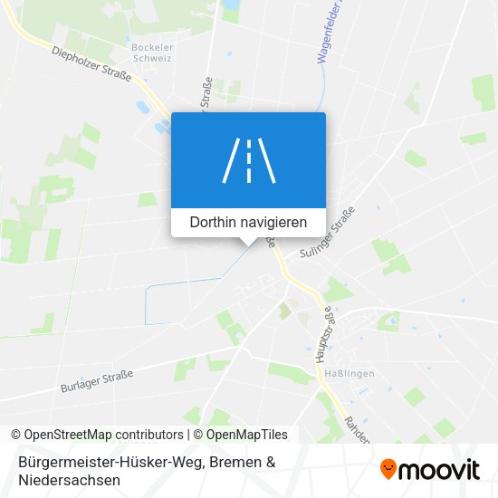 Bürgermeister-Hüsker-Weg Karte
