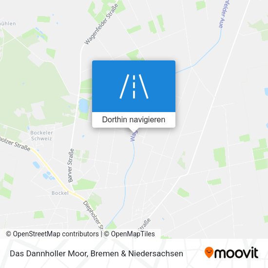 Das Dannholler Moor Karte