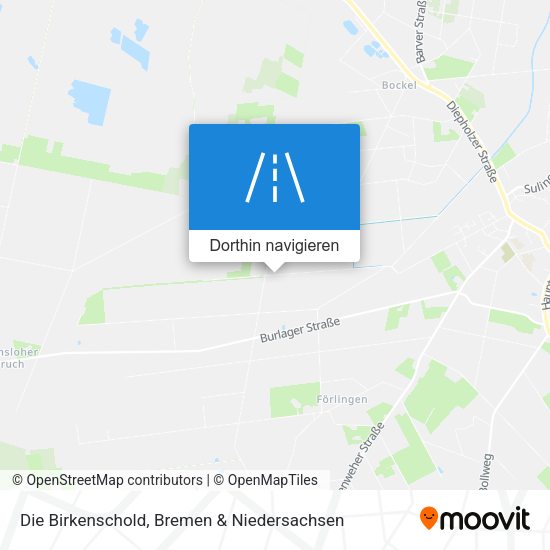 Die Birkenschold Karte