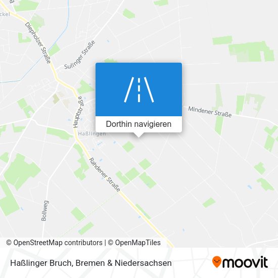 Haßlinger Bruch Karte