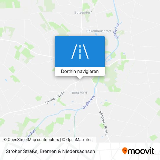 Ströher Straße Karte