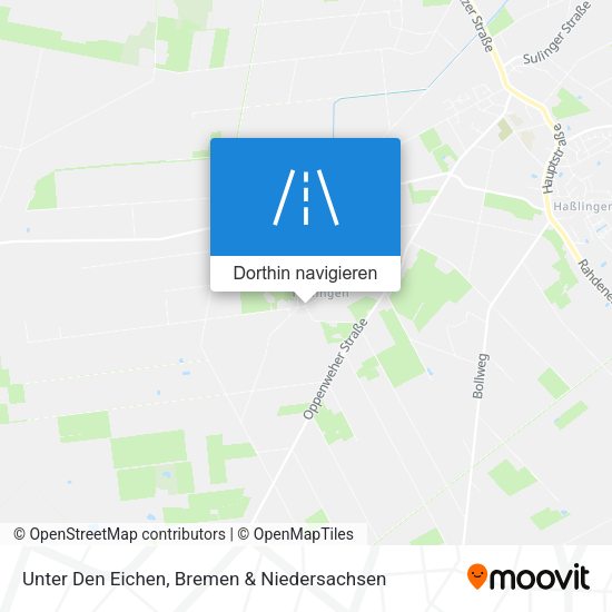 Unter Den Eichen Karte