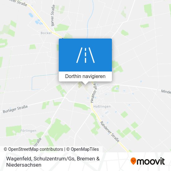 Wagenfeld, Schulzentrum/Gs Karte