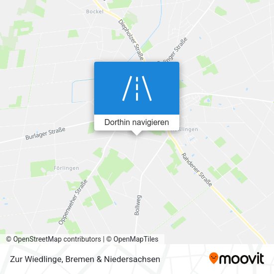 Zur Wiedlinge Karte