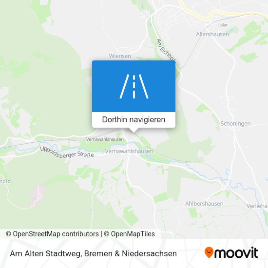 Am Alten Stadtweg Karte